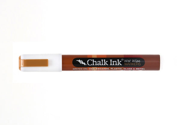 Chalk Ink® Chalk White 6mm Chisel Tip Wet Wipe Marker