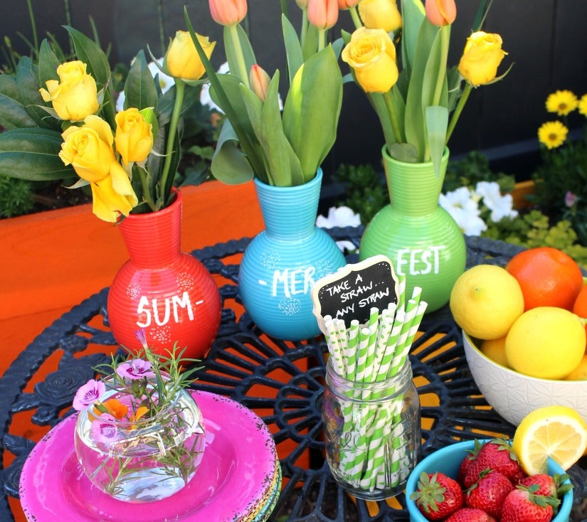 Chalk Ink® Mini Vintage Fancy Stake Signs