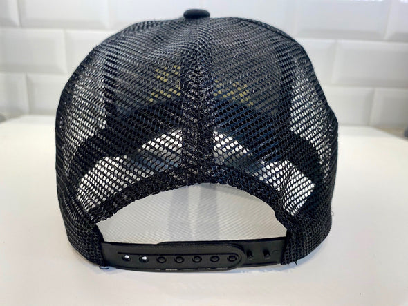 Hey Neighbor embroidered 6 panel retro trucker hat snap back
