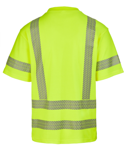 MAX414 ANSI Class 3 Cotton Rich High Visibility Short Sleeve T-Shirt