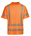 MAX415 ANSI Class 3 Cotton Rich High Visibility Short Sleeve T-Shirt Safety Orange