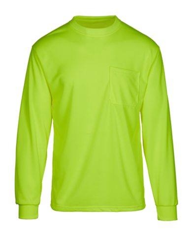 MAX451 Hi-Viz Moisture Wicking Long Sleeve T-shirt