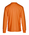 MAX453 Hi-Viz Moisture Wicking Long Sleeve T-shirt Safety Orange