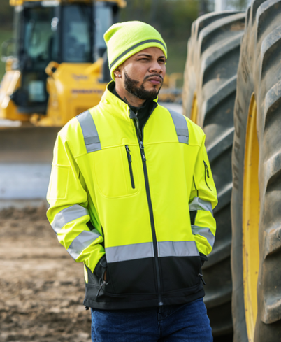 MAX622 ANSI Class 3 HiViz Softshell Jacket MAX622 ANSI Class 3 HiViz Softshell Jacket
