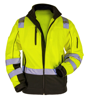 MAX622 ANSI Class 3 HiViz Softshell Jacket