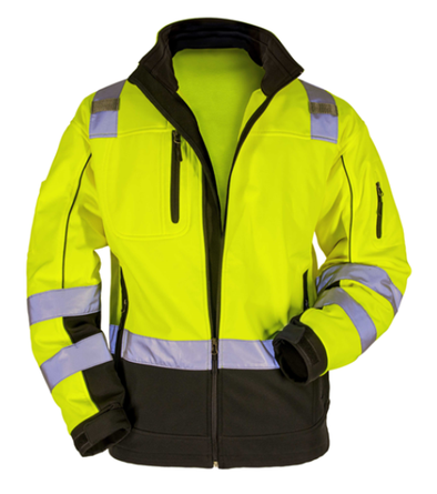 MAX622 ANSI Class 3 HiViz Softshell Jacket MAX622 ANSI Class 3 HiViz Softshell Jacket