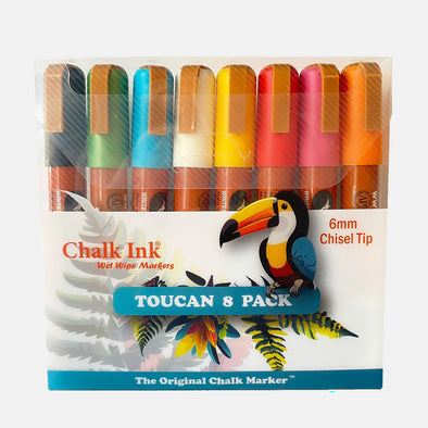 SPON タッチペン CS-2510 6mm Toucan 8 Pack Wet Wipe - 6mm at Chalk Ink