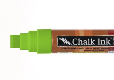 Image of the product 15mm Chalk Ink Fluorescent Lightning Green Wet Wipe Marker