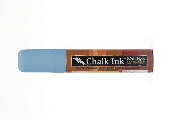 Image of the product 15mm Chalk Ink Granny Bird Blue Wet Wipe Marker