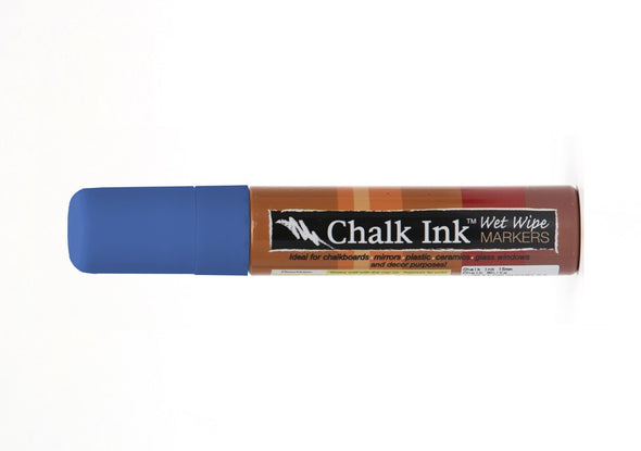 Image of the product 15mm Chalk Ink Grover Blue Wet Wipe Marker