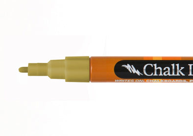 Fine Tip Solid Gold Dancer 1mm Wet Wipe Chalk Marker