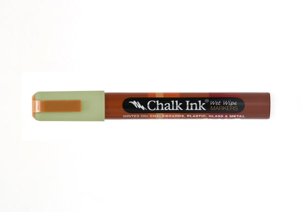 Chalk Ink® Green Tea 6mm Chisel Tip Wet Wipe Marker