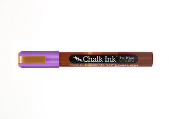Chalk Ink® Metallic Frosted Eye Shadow 6mm Chisel Tip Wet Wipe Marker