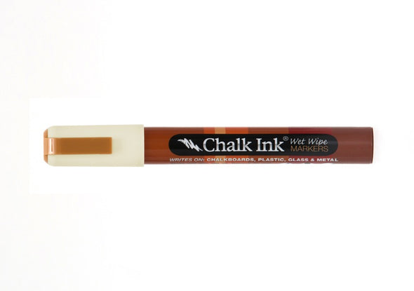 Chalk Ink® Whipped Cream 6mm Chisel Tip Wet Wipe Marker