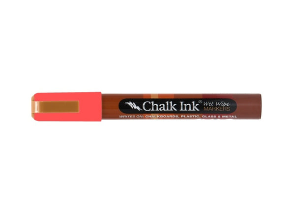 Chalk Ink® Flamingo 6mm Chisel Tip Wet Wipe Marker