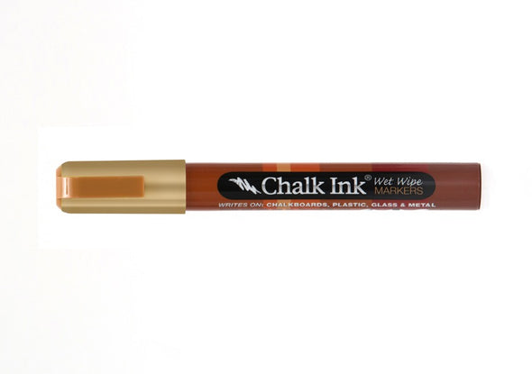 Chalk Ink® Metallic Doorknob 6mm Chisel Tip Wet Wipe Marker