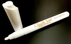 Easy Writer by Chalk Ink® Fine Bullet Tip No Pump & No Prime White Wet Wipe Paint Pen