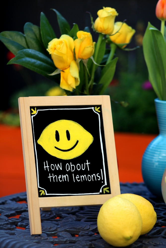 6mm Smiley Face Yellow AP - Markers | Chalk Ink Markers