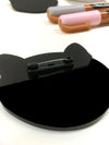 Meow Cat Head Shaped Chalkboard Name Tags - set of 5