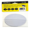 Black Peel & Stick Oval Writeable Labels 5 Pack