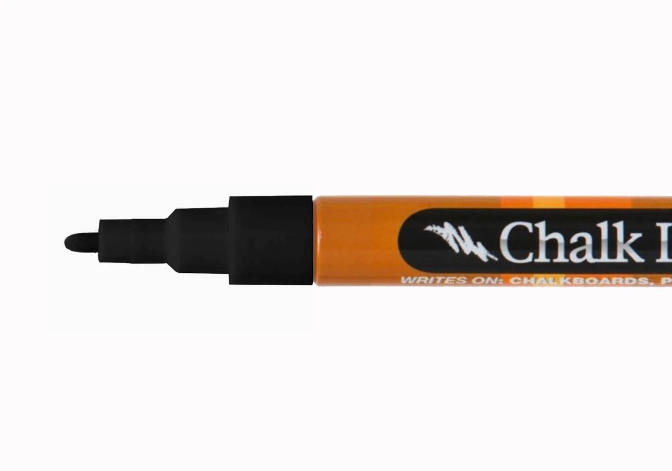 Chalk marker uni chalk, 8mm, black, wet, for smooth surfaces, pwe-8k  Black - AliExpress