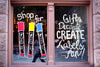 Image of shop window graphic using Chalk Ink artista pro markers