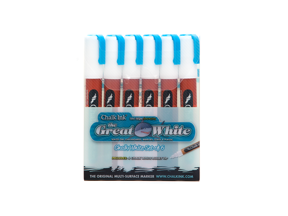 2mm Great White 6 Pack Wet Wipe