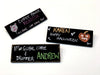 Set of 5 Chalkboard Name Tags