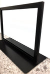 Steel Drop-in Countertop Sign Holder