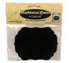 Black Vintage Peel & Stick Chalkboard Writeable Labels 10 Pack